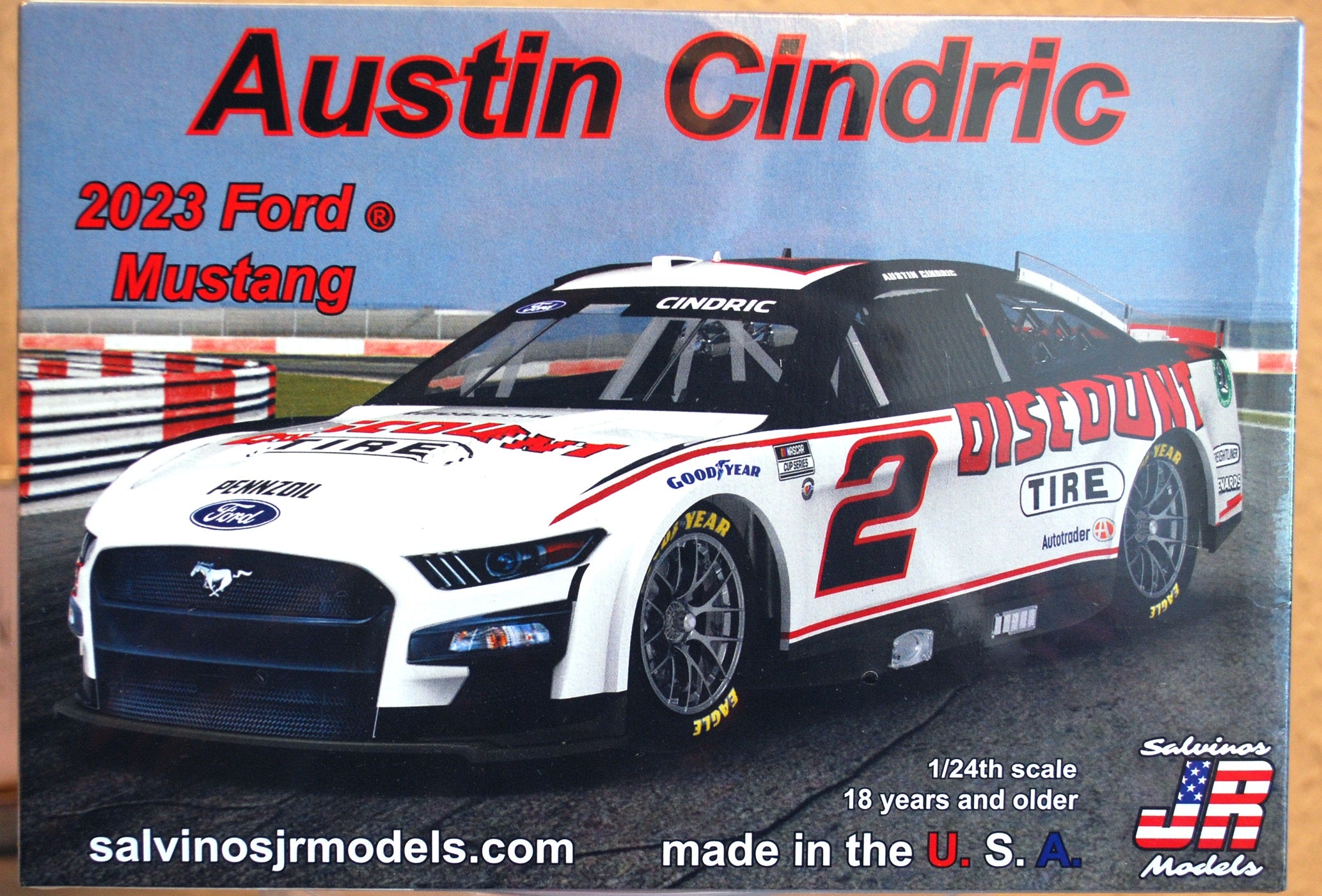 2023 Ford Mustang Austin Cindric Discount Team Penske 1:24 Salvinos JR 382445
