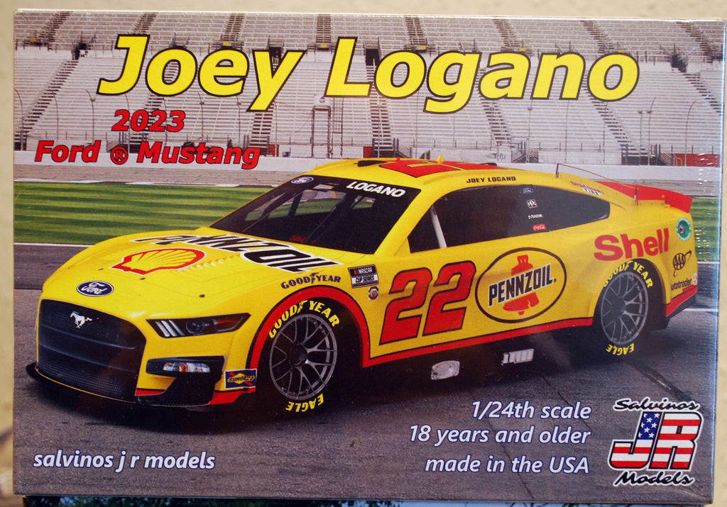 2023 Ford Mustang Joe Logano Shell Pennzoil Team Penske 1:24 Salvinos JR 382438