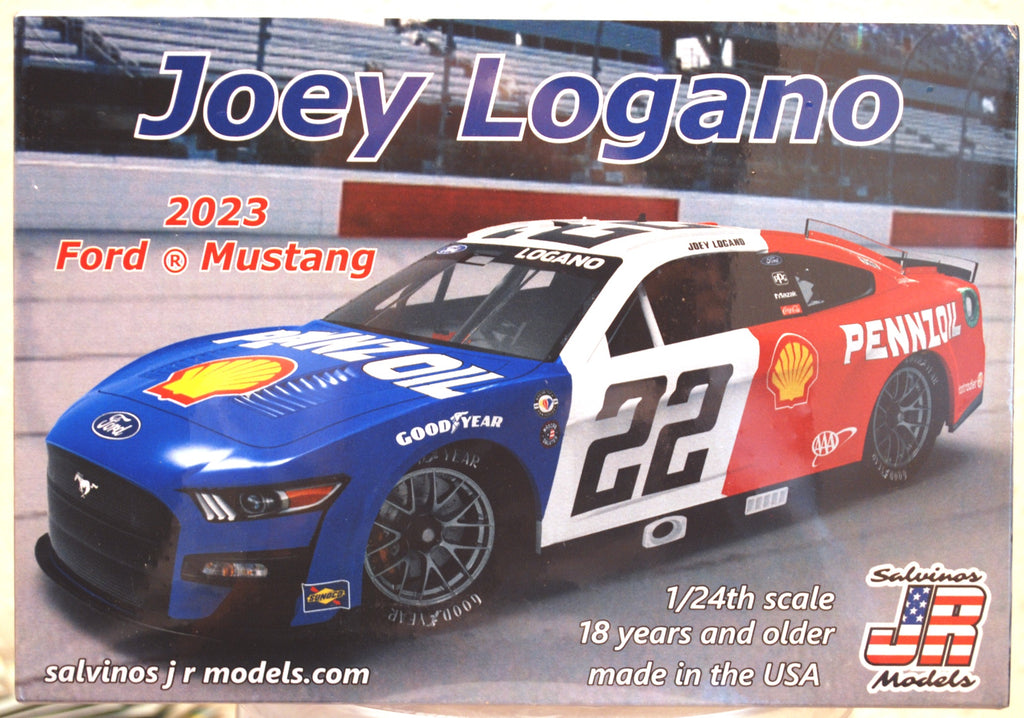 2023 Ford Mustang Joey Logano Pennzoil 1:24 Salvinos JR 312510