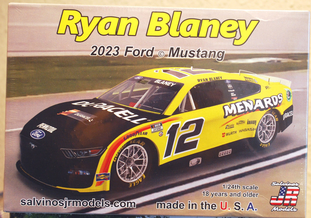 2023 Ford Mustang Ryan Blaney Duracell Team Penske 1:24 Salvinos JR 382414