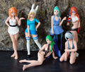 24301B American Diorama Cosplay Girls Set 6 Sexy Mädels 1:24