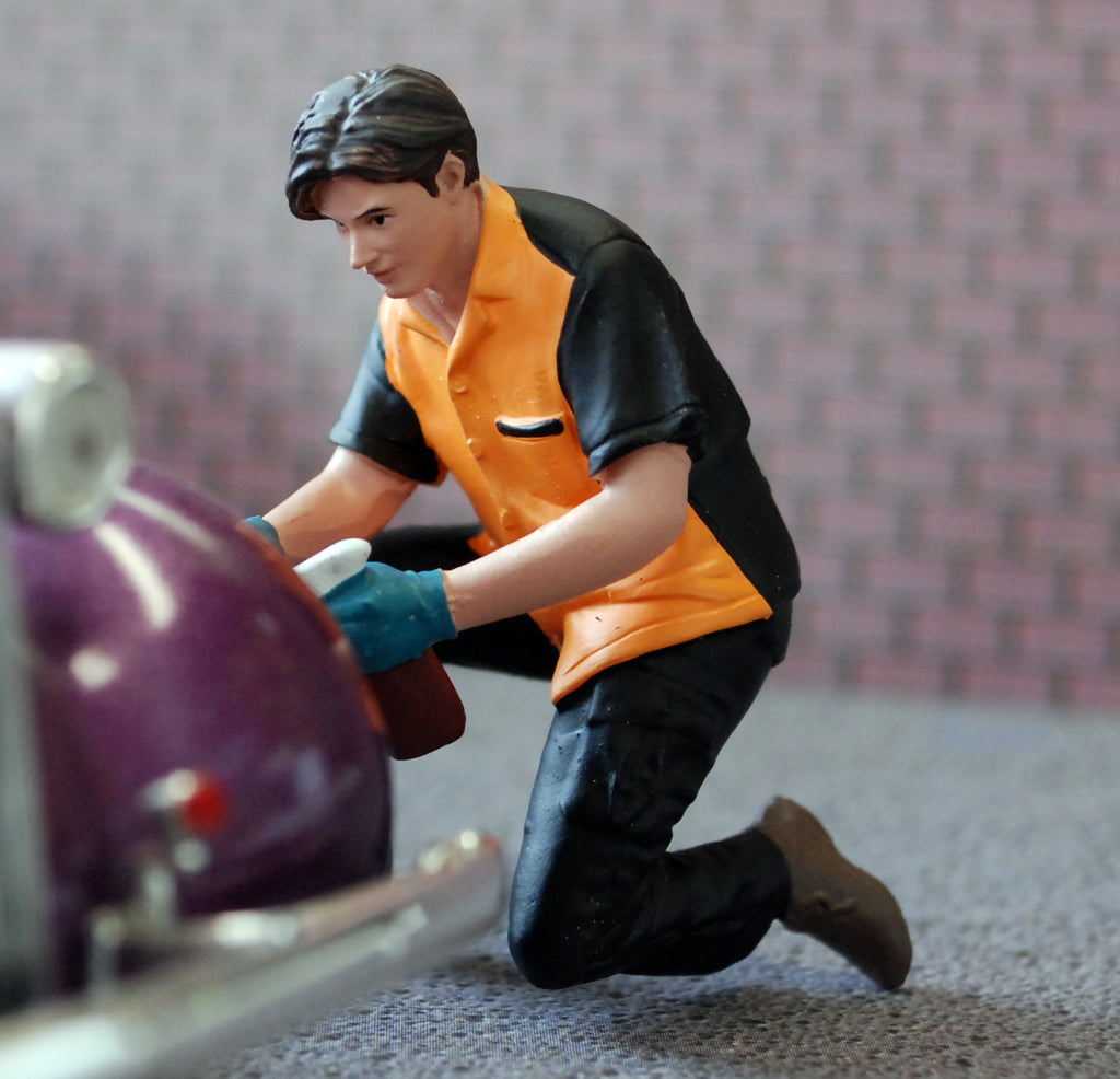 24601 American Diorama Detail Master Wheel Cleaning 1:24