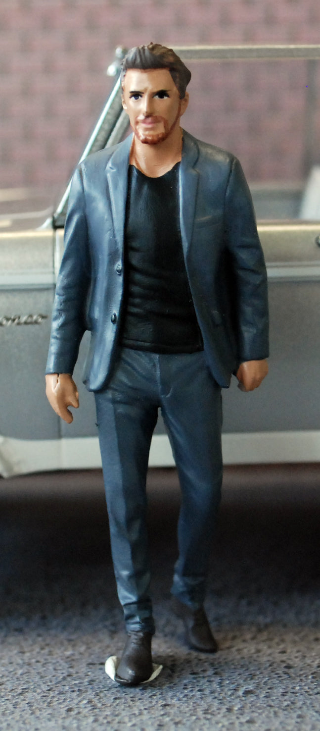 24804 American Diorama Gentlemens Club 4 1:24