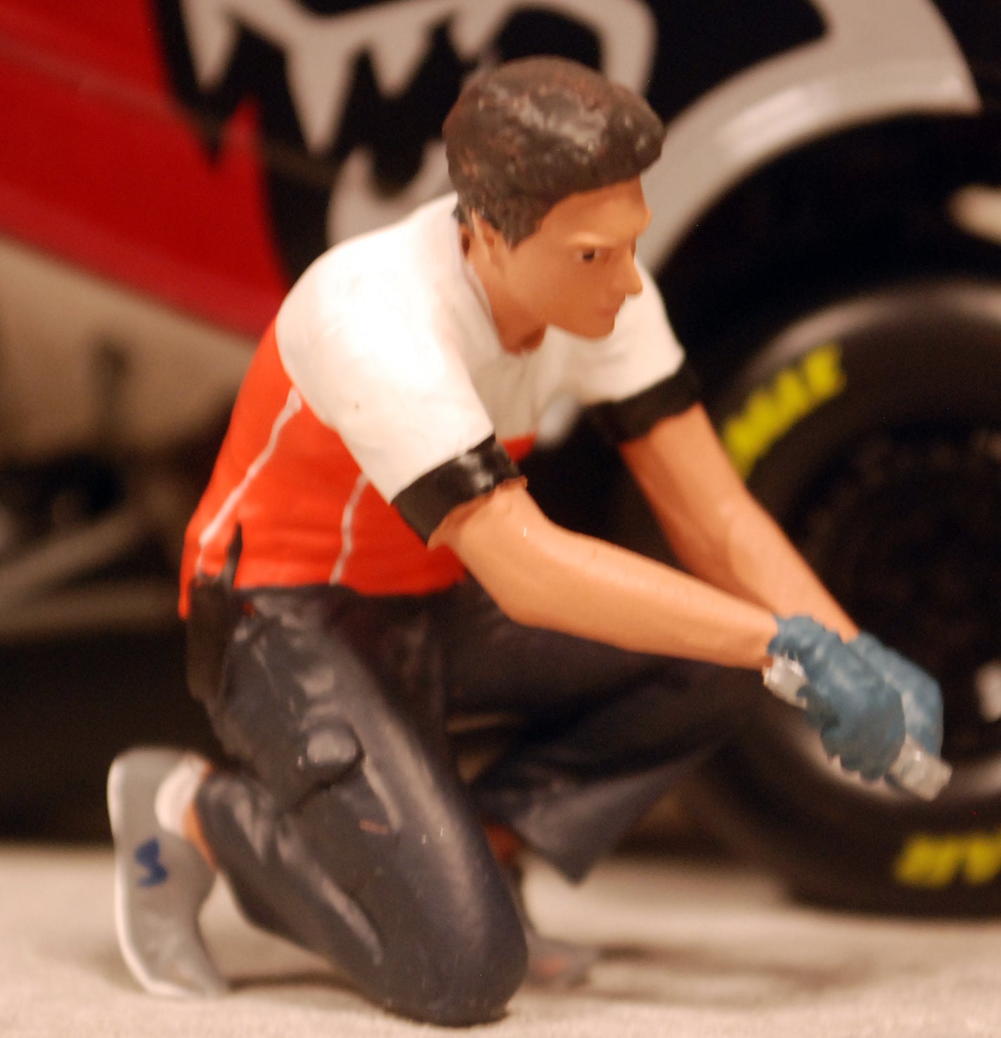 25005 American Diorama Race Crew Figur # 5 1:24