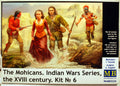 35234 Master Box The Mohicans Indian Wars 18. Jh. Kit 6 1:35