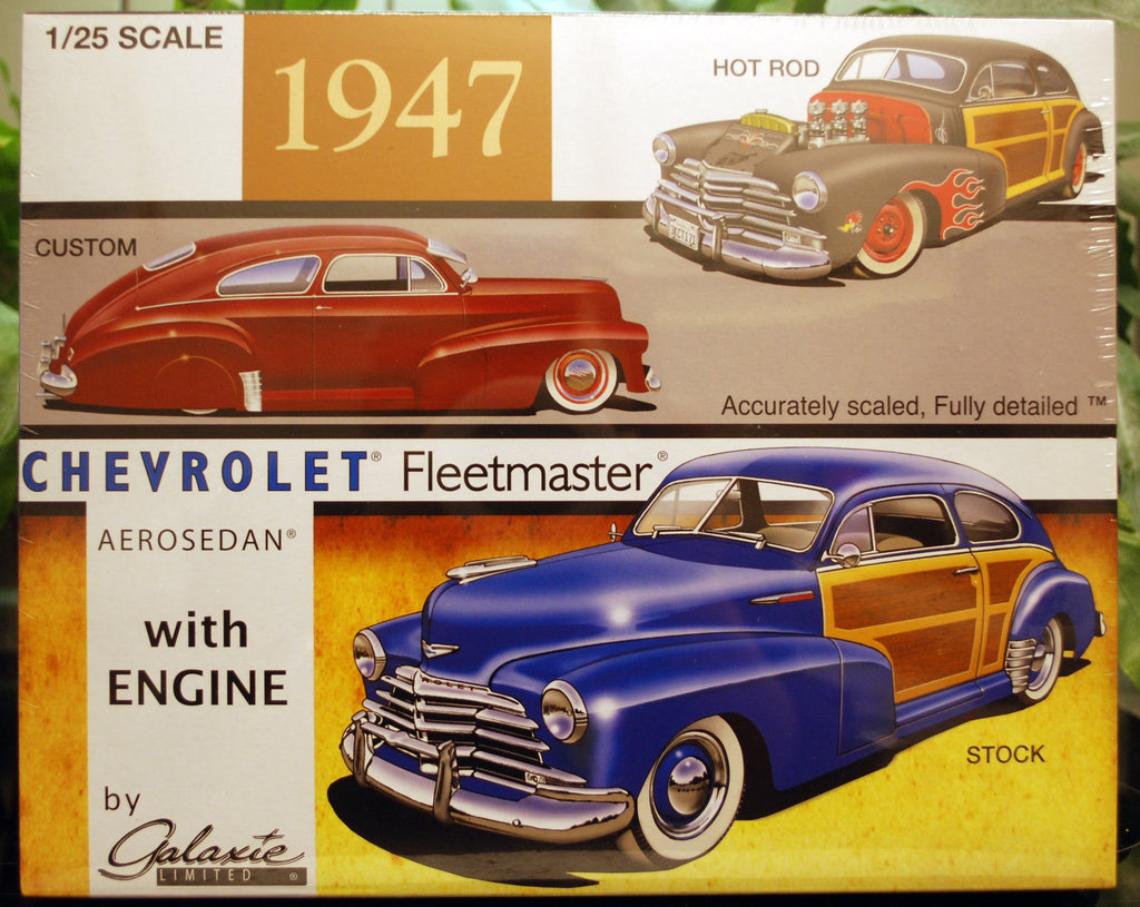 1947-48-49 Chevrolet Fleetmaster Aerosedan Woody Galaxie 13012 1:25