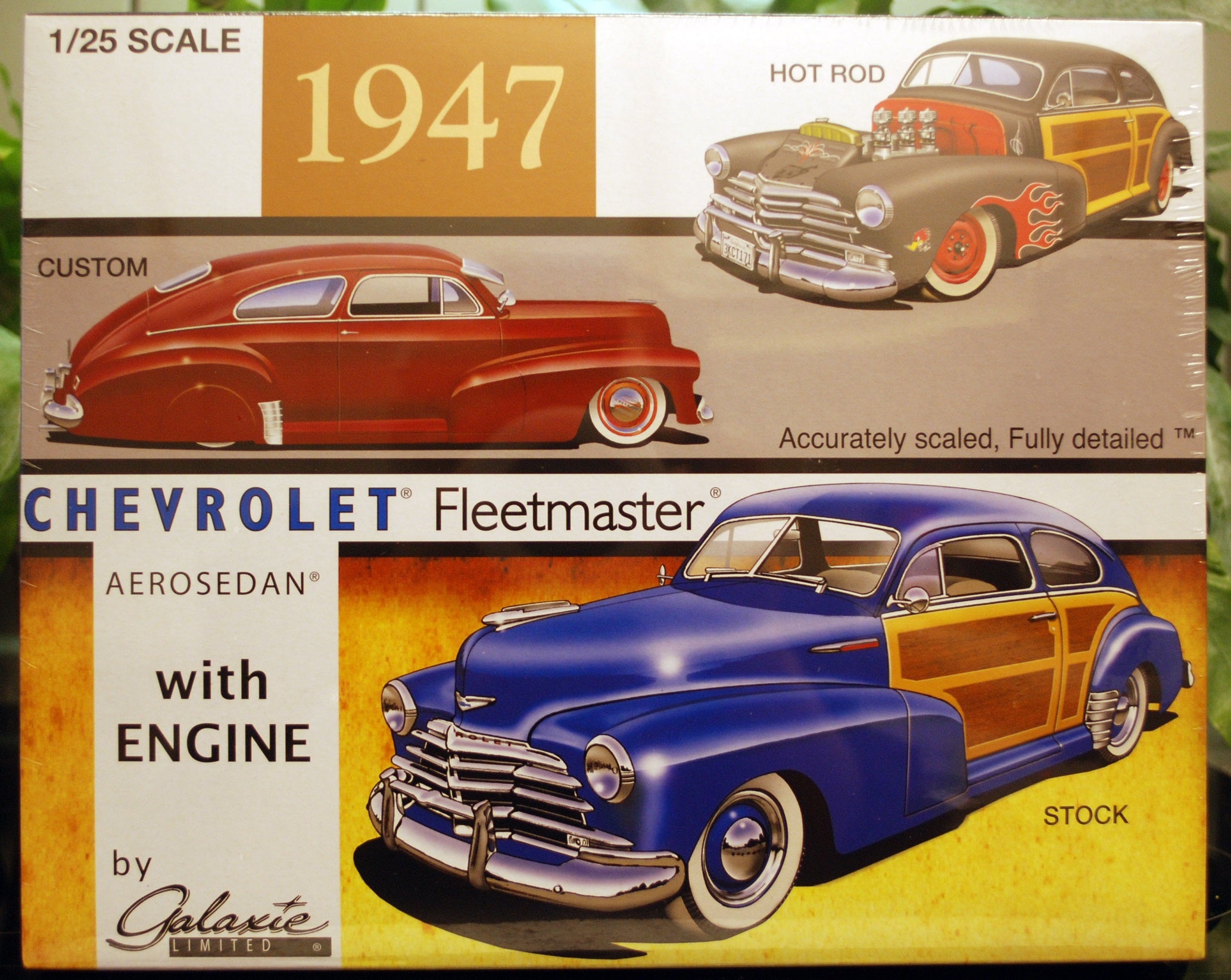1947-48-49 Chevrolet Fleetmaster Aerosedan Woody Galaxie 13012 1:25