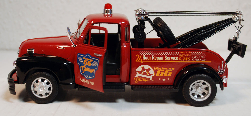 Welly 22086r 1953 Chevrolet Tow Truck Pickup Wrecker Abschlepper 1:24