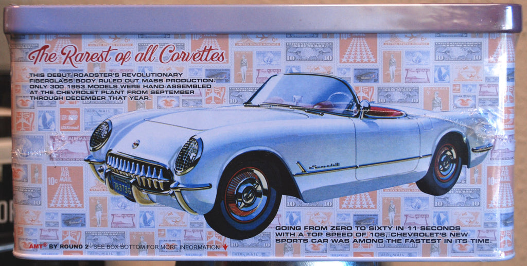 AMT 1244 1953 Chevrolet Corvette 2´n1 1:25 Collector Tin