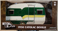 1958 Catolac DeVille Camping Trailer Anhänger 1:24 Green Light 18450