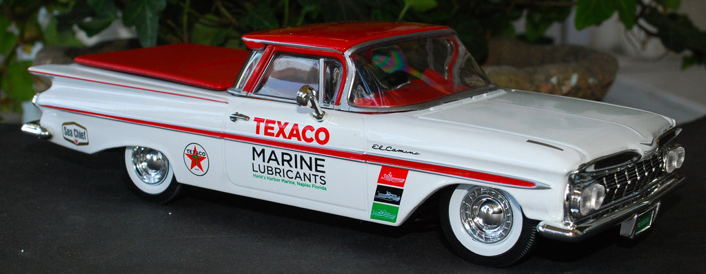 1959 Chevrolet El Camino Texaco Marine 1:25 Autoworld CP7550