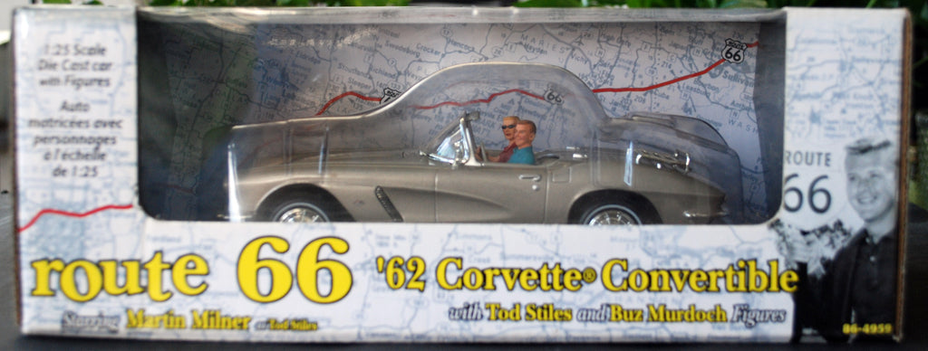 Revell 04959 1962 Chevvrolet Corvette Route 66 T. Stiles B. Murdoch  1:24