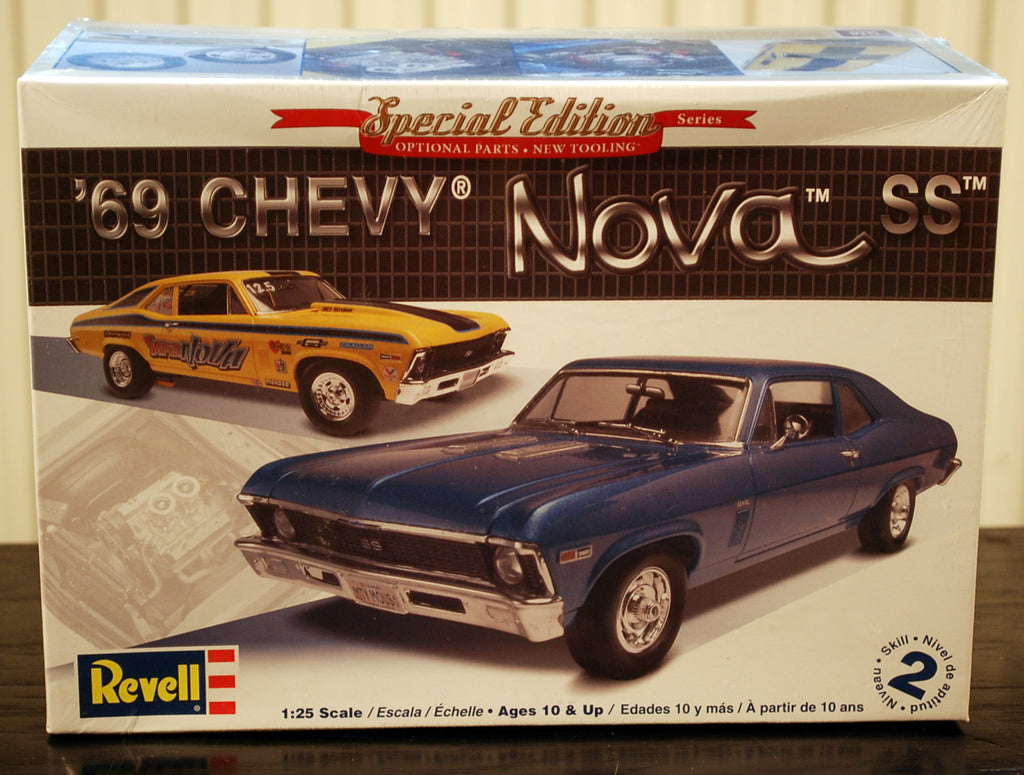 Revell 2098 1969 Chevrolet Nova 1:25 USA muscle car Bausatz