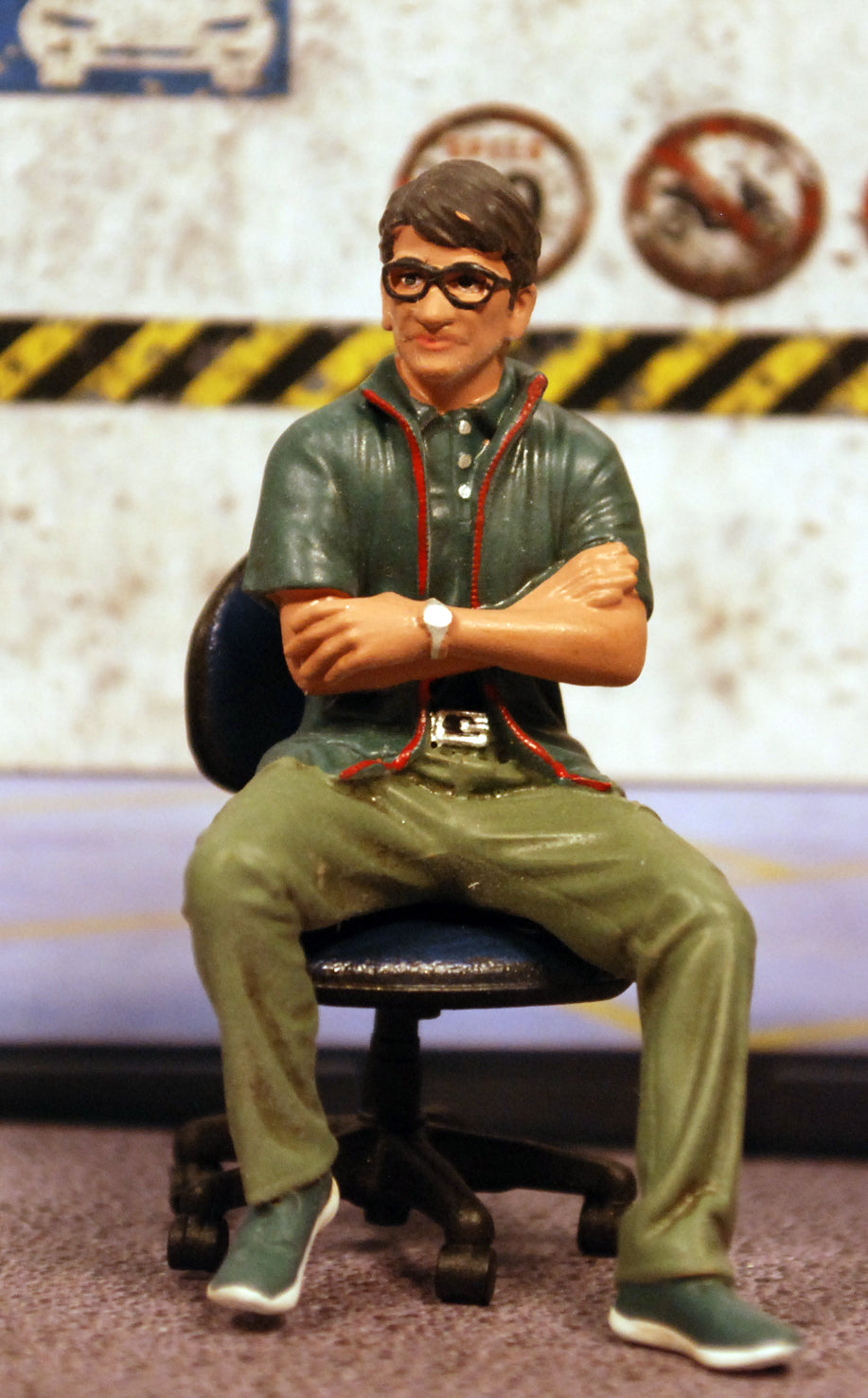 70101 American Diorama Top Tuner #1 1:24