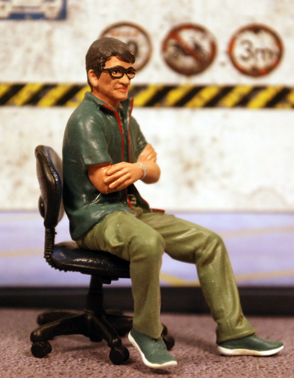 70101 American Diorama Top Tuner #1 1:24