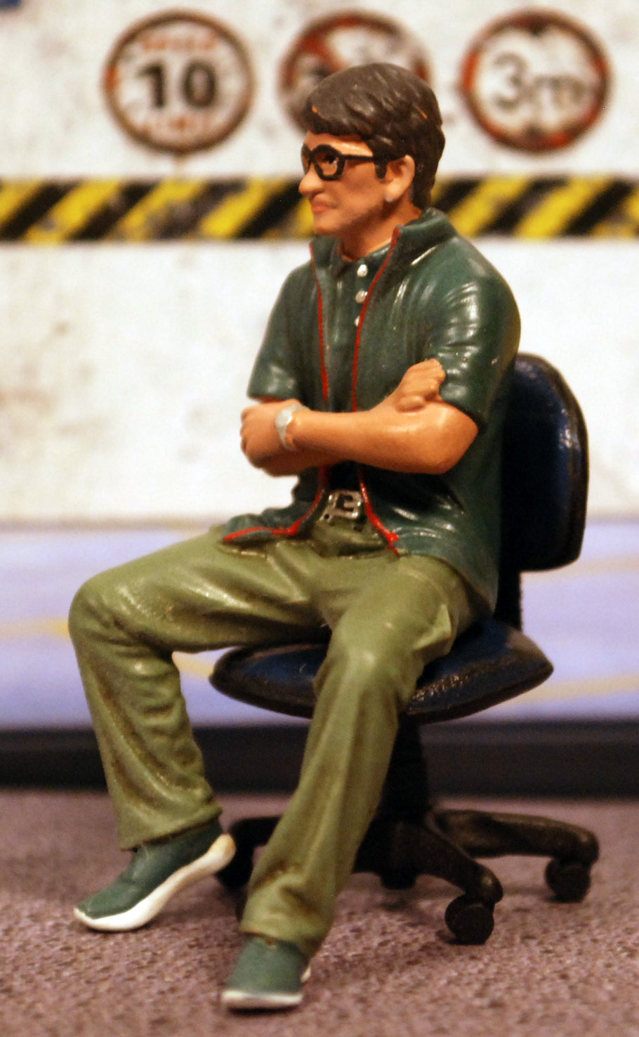 70101 American Diorama Top Tuner #1 1:24