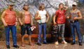 76434B American Diorama Camper Set alle fünf Figuren 1:24 neu 2022