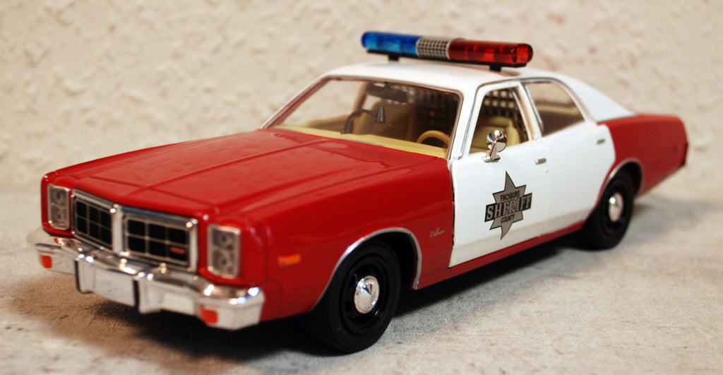 1977 Dodge Monaco Finchburg County Sheriff 1:24 Green Light 84106