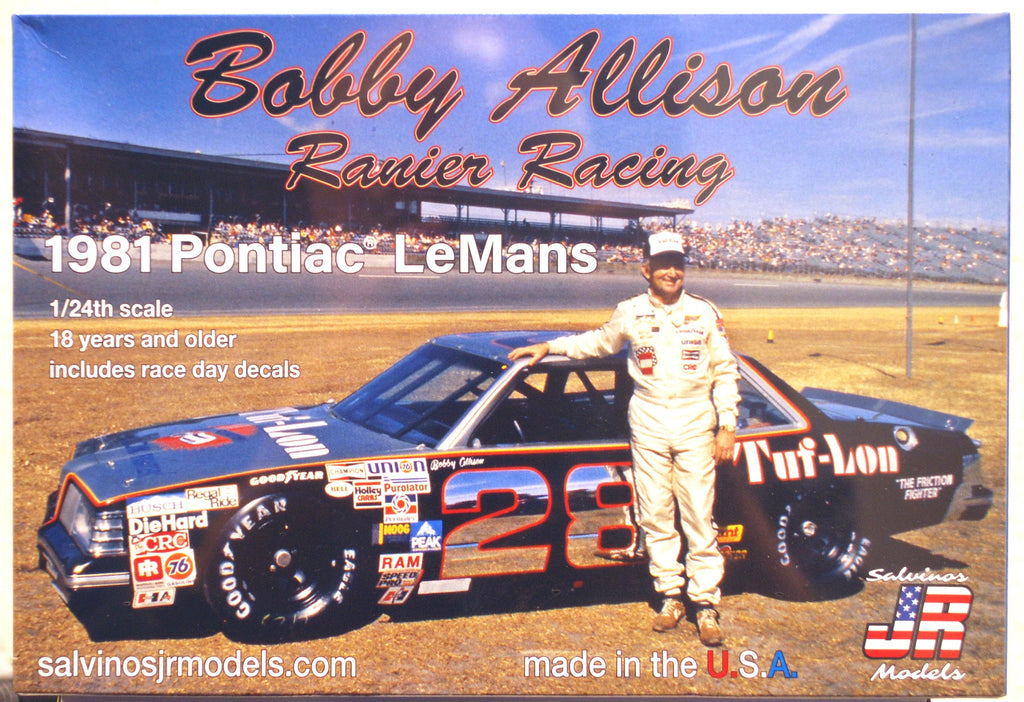 1981 Pontiac Le Mans # 28 Bobby Allison Tuf-Lon 1:25 Salvinos JR 316150