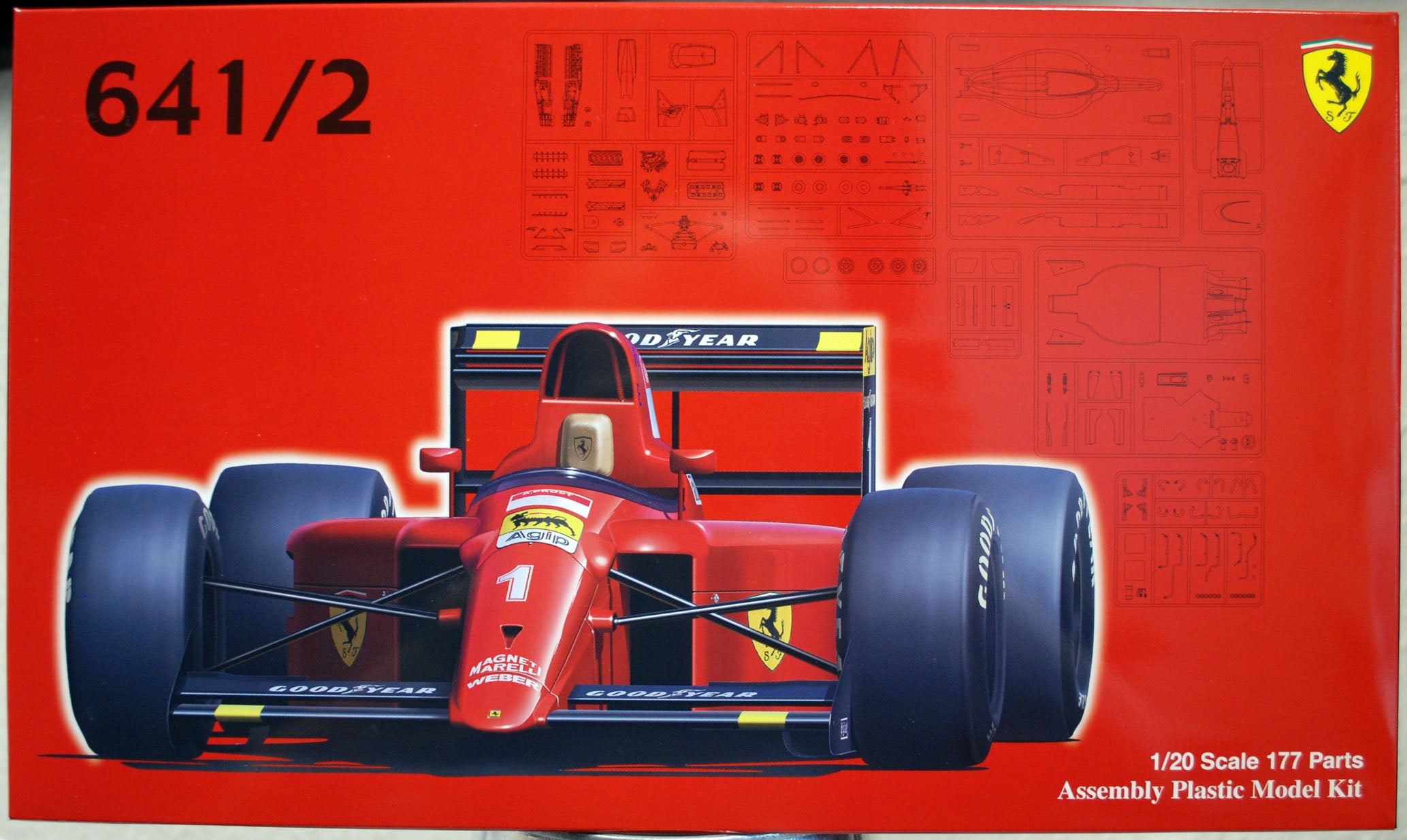 Fujimi 092140 1990 Ferrari 641 / 2 F1 Alain Prost 1:20