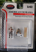 43001 American Diorama 4 x 4 Mechanics Set 1 1:43