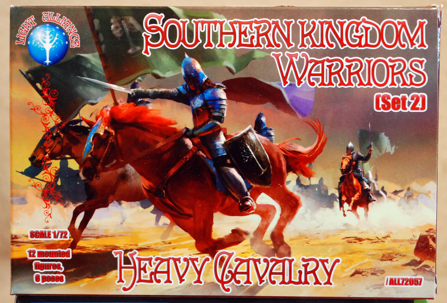 Alliance 72061 Southern Kingdom Warriors Heavy Cavalry Set 2 1:72