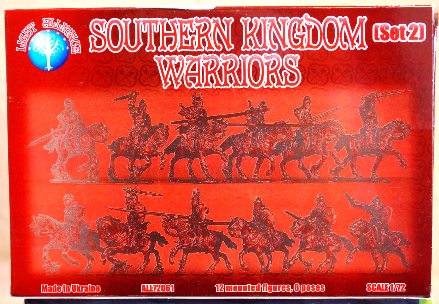 Alliance 72061 Southern Kingdom Warriors Heavy Cavalry Set 2 1:72