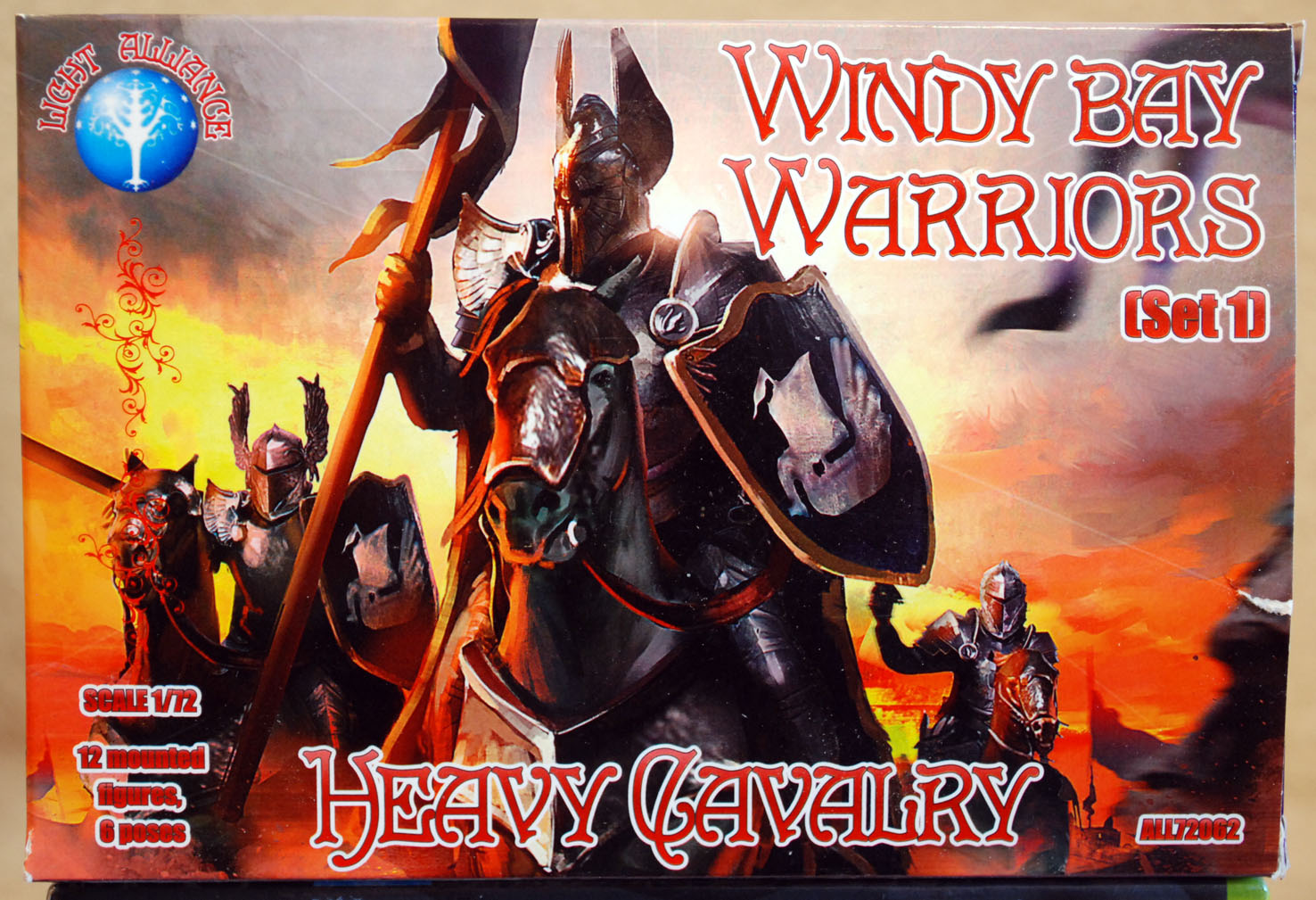 Alliance 72062 Windy Bay Warriors Heavy Cavalry Set 1 1:72