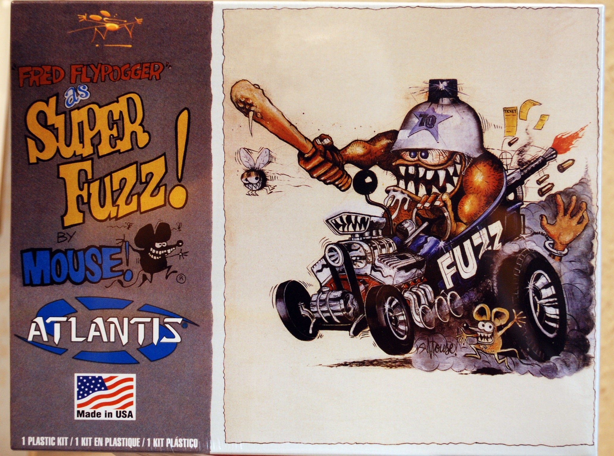 Atlantis 104 Fred Flypogger as Super Fuzz ca. 1:10 Figurenbausatz