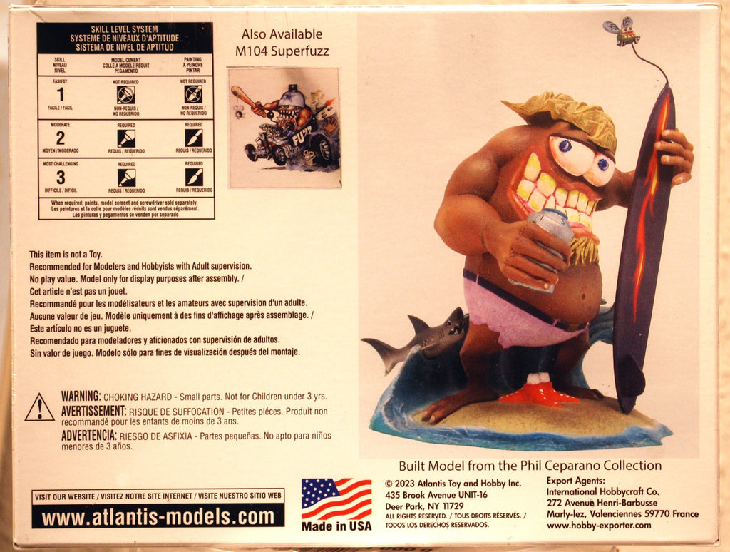 Atlantis 105 Fred Flypogger as Flip Out the Beachcomber ca. 1:10 Figurenbausatz
