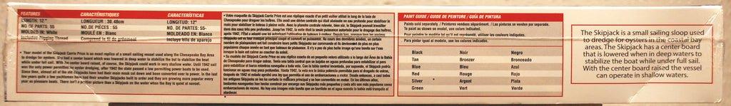 Atlantis 1160 Skipjack Chesapeake Oyster Boat Carrie Price 1:60