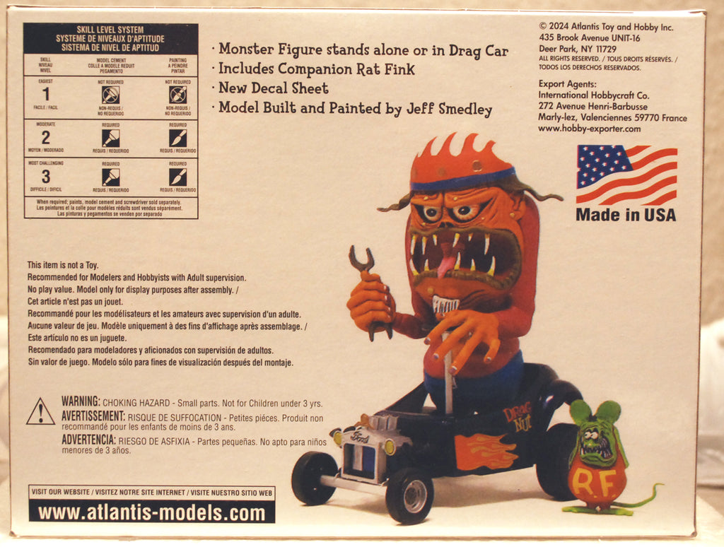 Atlantis 1303 Ed "Big Daddy" Roth´s Drag Nut Bausatz