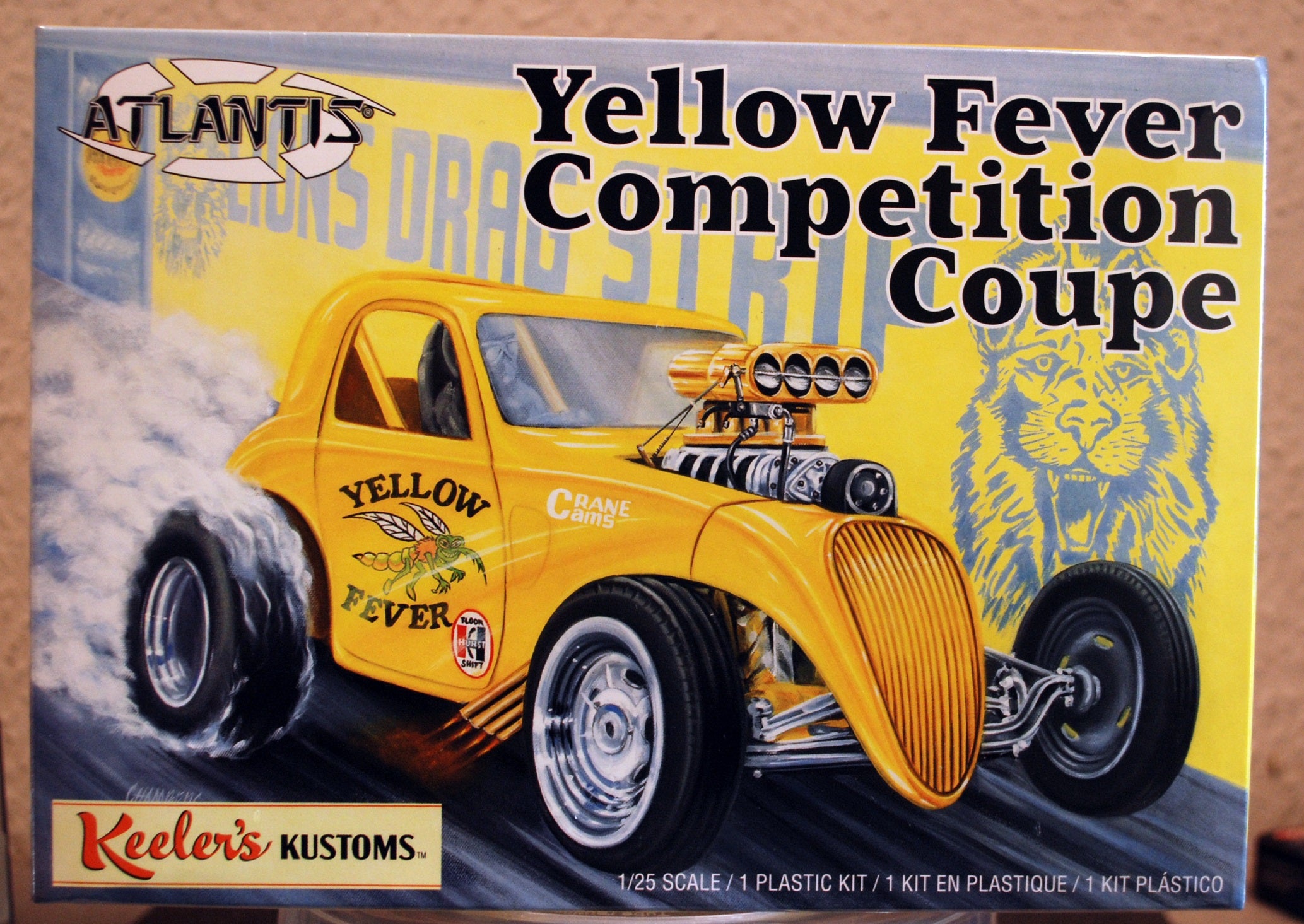 Atlantis 13101 Yellow Fever Competition Coupe Keeler´s Customs 1:25