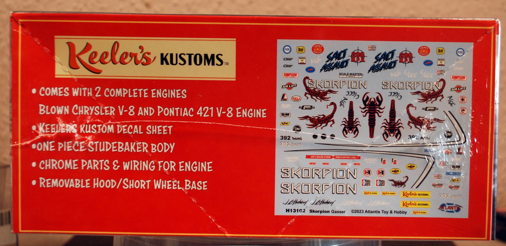 Atlantis 13102 Skorpion Gasser Keeler´s Customs 1:25