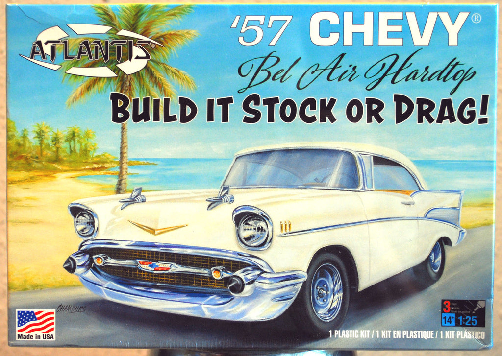 1957 Chevrolet Bel Air Hardtop Coupe 2´n1 1:25 Atlantis 1371