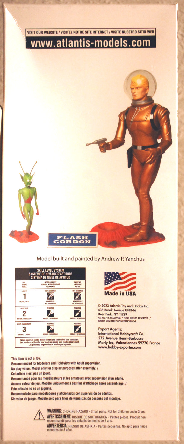 Atlantis 1450 Flash Gordon and the Martian 1:8 Figurenbausatz