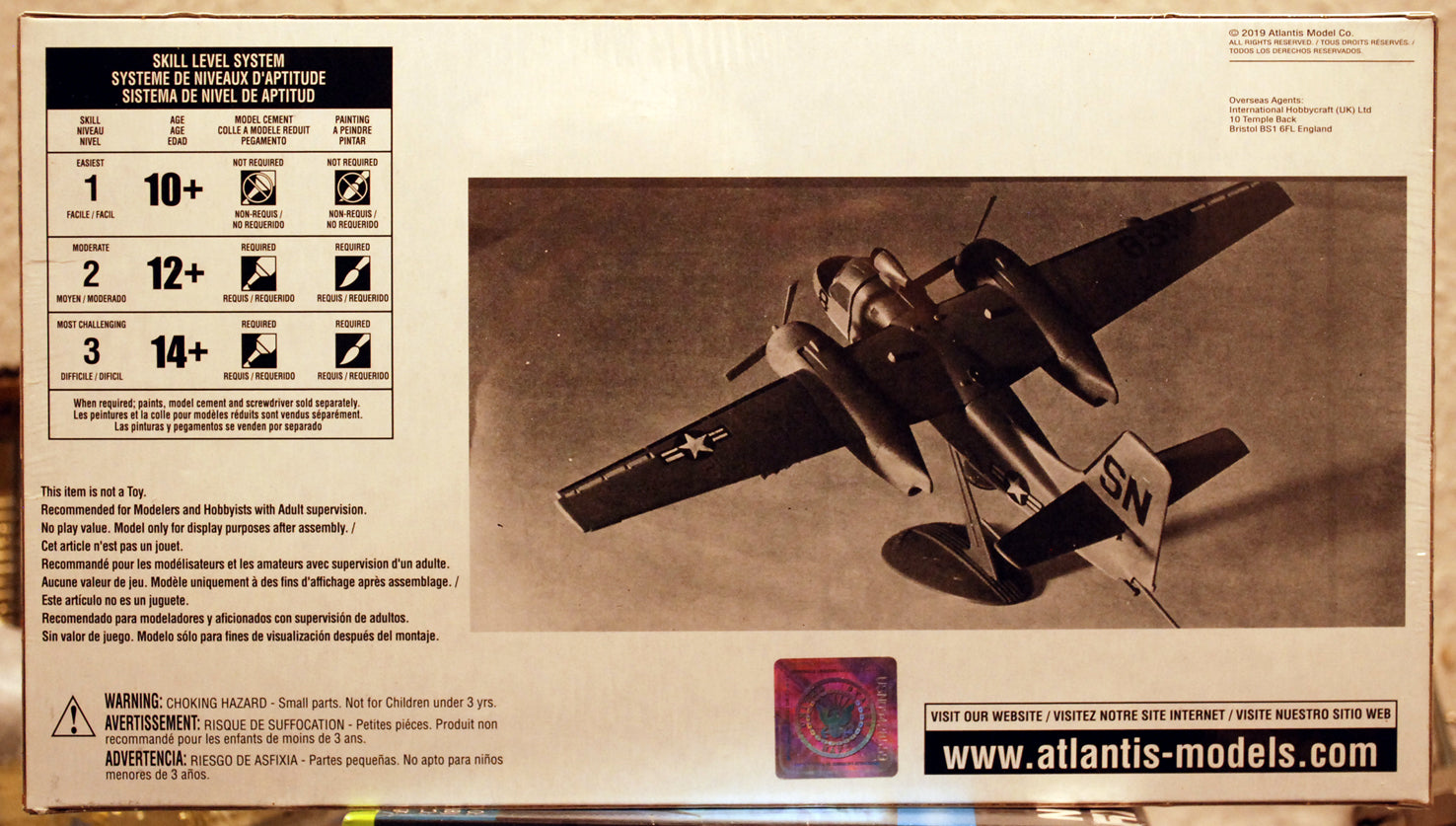 Atlantis 145 Grumman S2F Hunter Killer 1:54 Bausatz