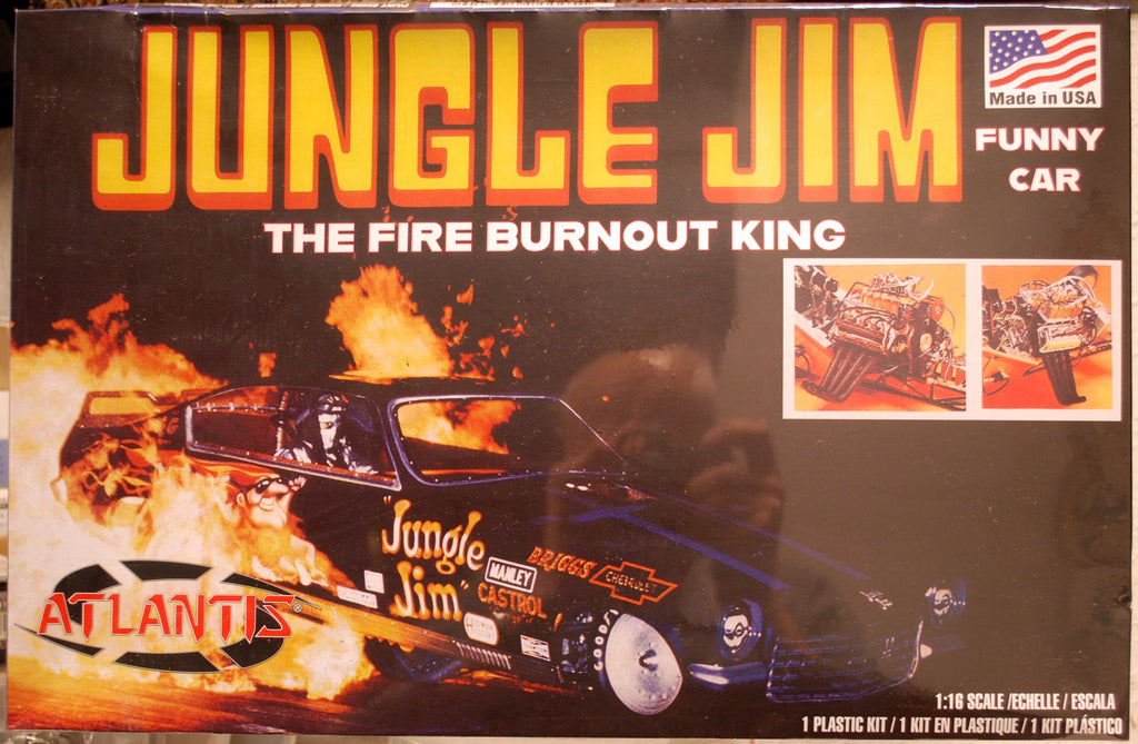 Atlantis 1486 Chevrolet Vega Funny Car Jungle Jim 1:16