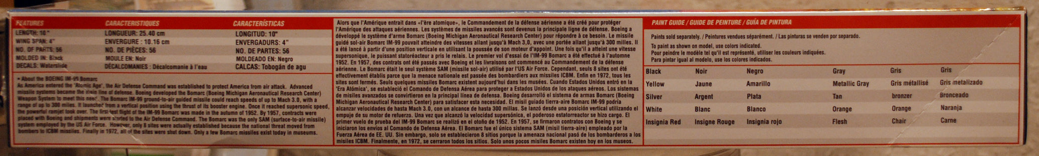 Atlantis 1806 Boeing-IM99 Bomarc Ground to Air Missile 1:56