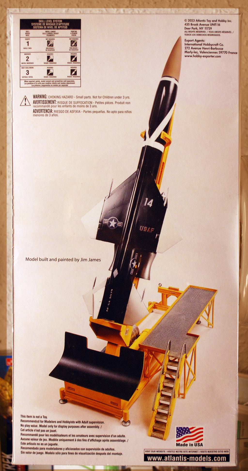 Atlantis 1806 Boeing-IM99 Bomarc Ground to Air Missile 1:56
