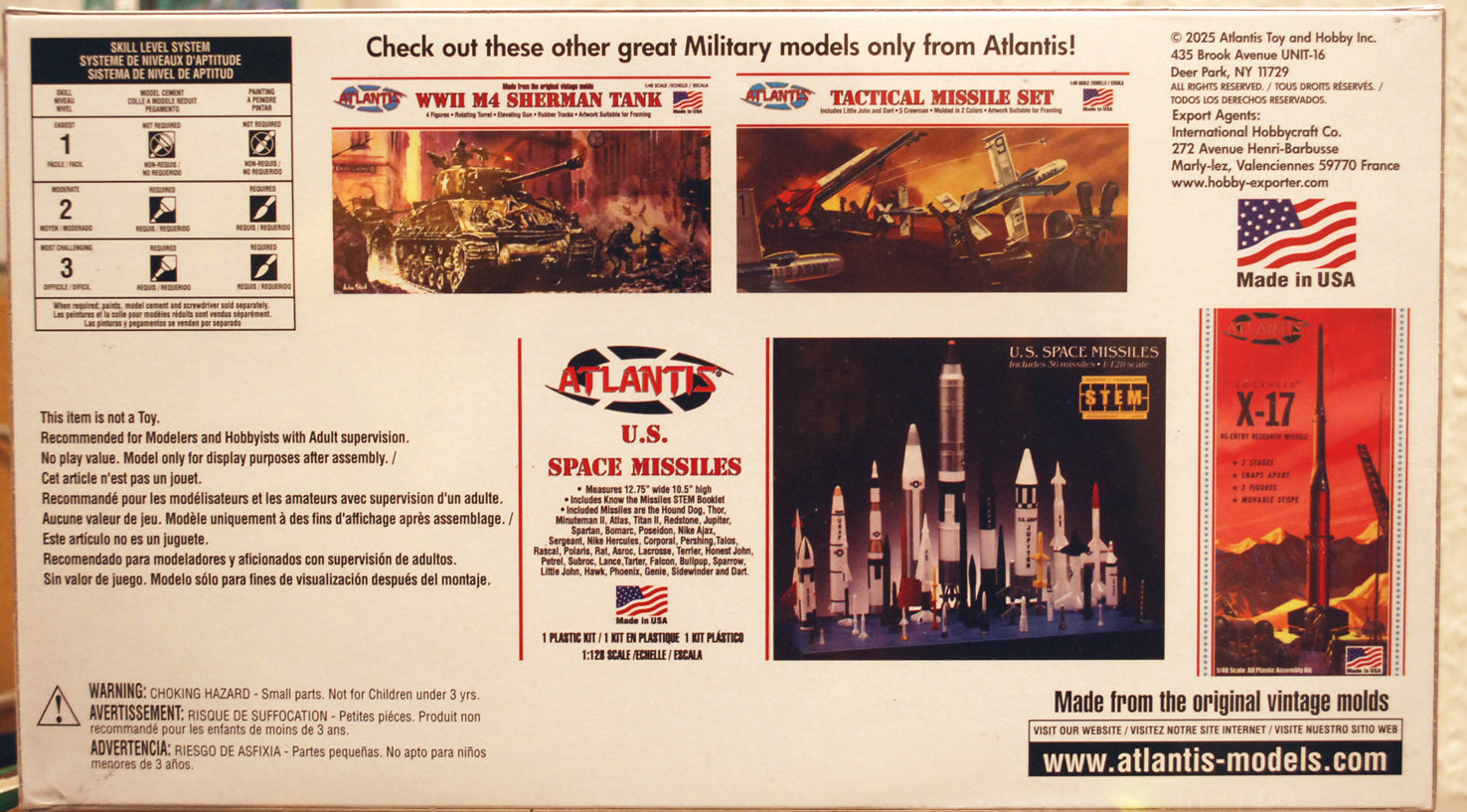 Atlantis 1808 Bendix Talos Missile 1:40 wieder neu 2025
