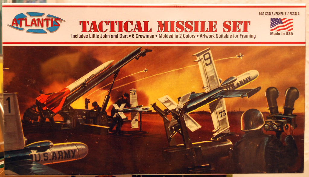 Atlantis 1812 Tactical Missile Set Little John & Dart 1:40 wieder neu 2025