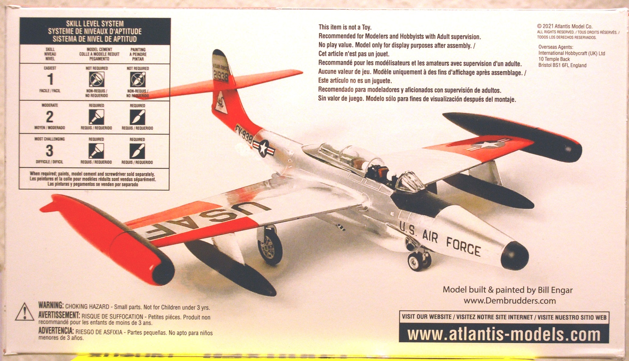 Northrop F-89D Scorpion 1:77 Atlantis 221