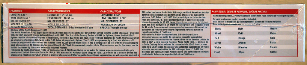Atlantis 236 F-100 C Super Sabre 1:70