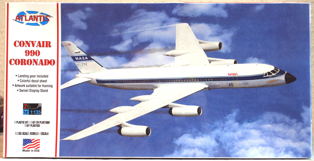 Atlantis 254 Convair 990 Coronado NSA Marking 1:135