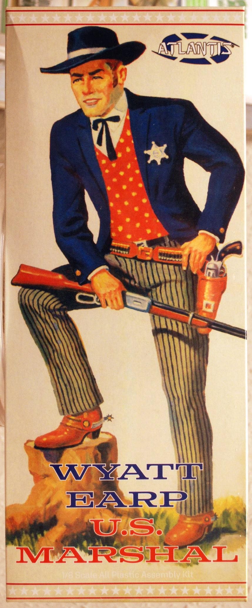 Atlantis 278 Wyatt Earp US Marshal 1:8 Figurenbausatz