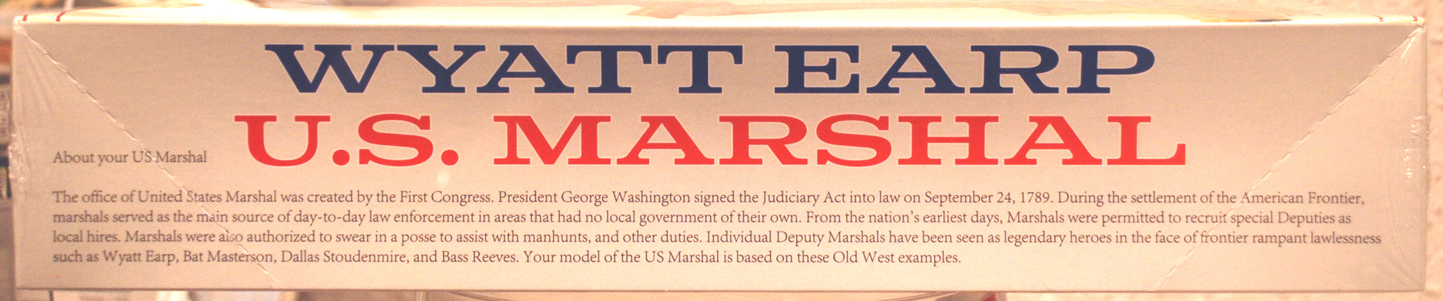 Atlantis 278 Wyatt Earp US Marshal 1:8 Figurenbausatz