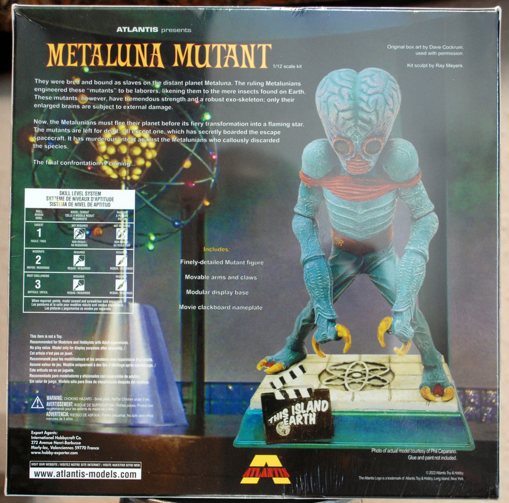 Atlantis 3005 Metaluna Mutant 1:12