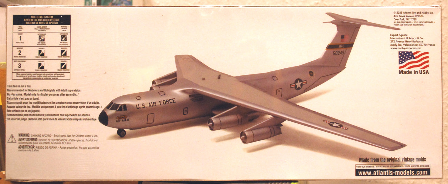 Atlantis 376 Lockheed C-141A Starlifter 1:108 Bausatz wieder neu 2025
