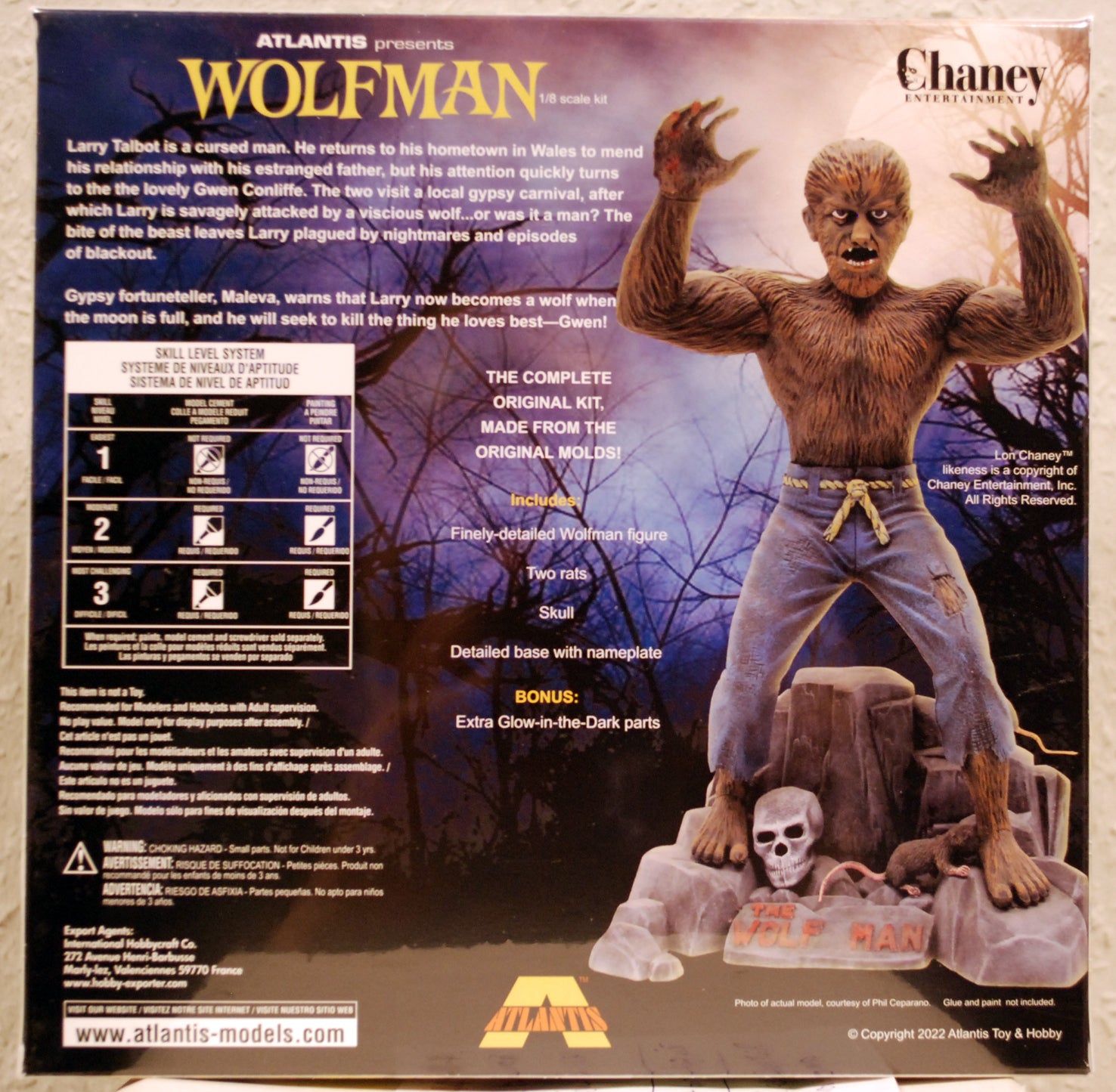 Atlantis 450 Wolfman 1:8 Figurenbausatz